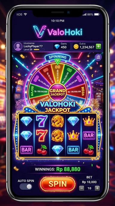 Galeri pratinjau visual valohoki build APK resmi terbaru